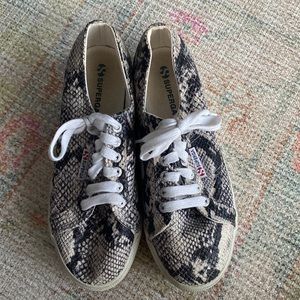 Platform Snakeskin Supergas
